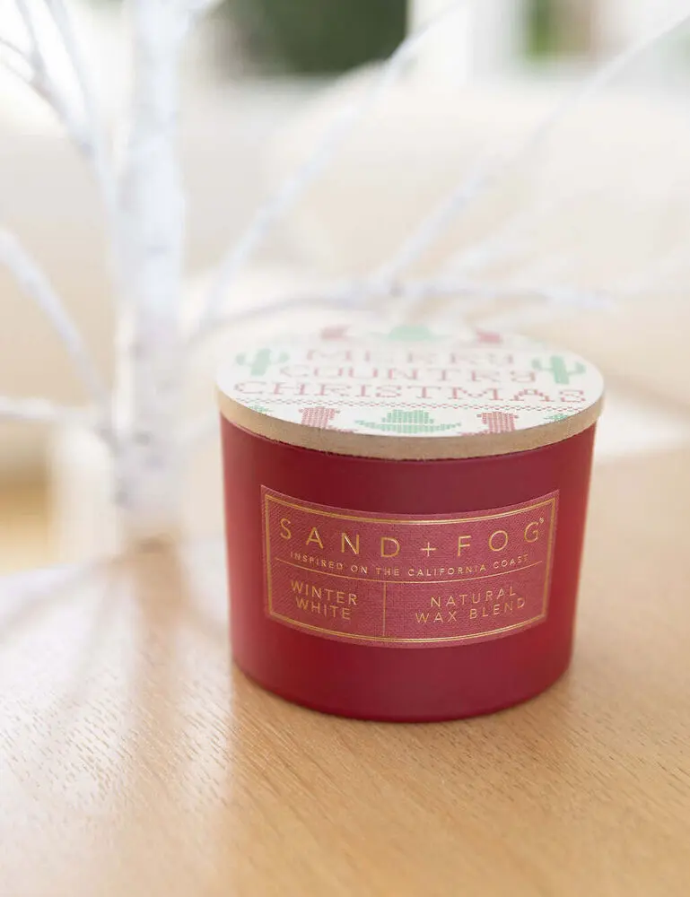 Winter White 12 Oz Scented Candle - Image 5