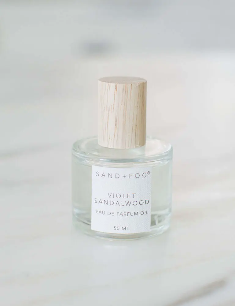 Violet Sandalwood 50ml Perfume Oil Rollerball - Image 3
