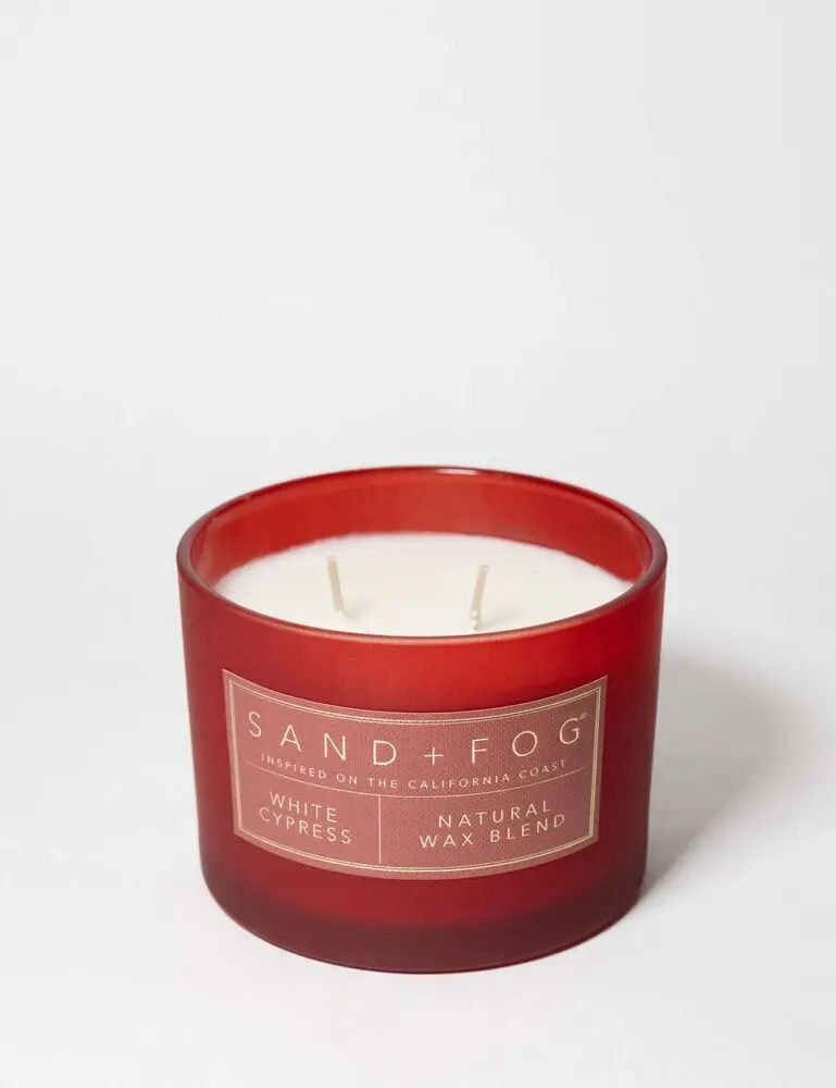 White Cypress 12 Oz Scented Candle - Image 3