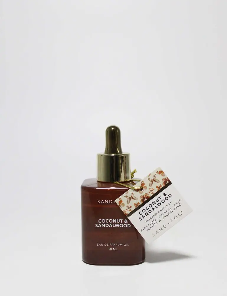 Coconut & Sandalwood 50 Ml Perfume Oil Dropper