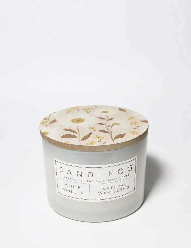 White Vanilla 12 Oz Scented Candle